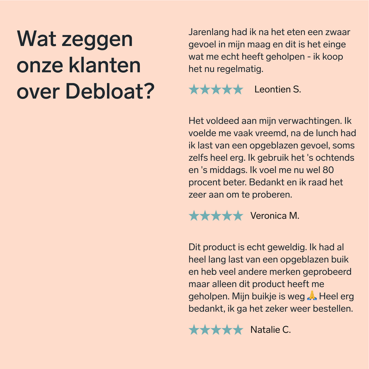 Buik in Balans (Debloat)