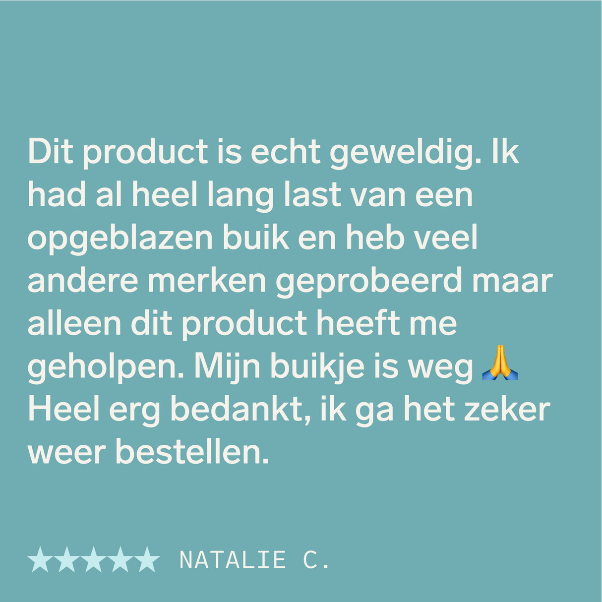 Buik in Balans (Debloat)