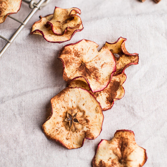 Appelchips met kaneel
