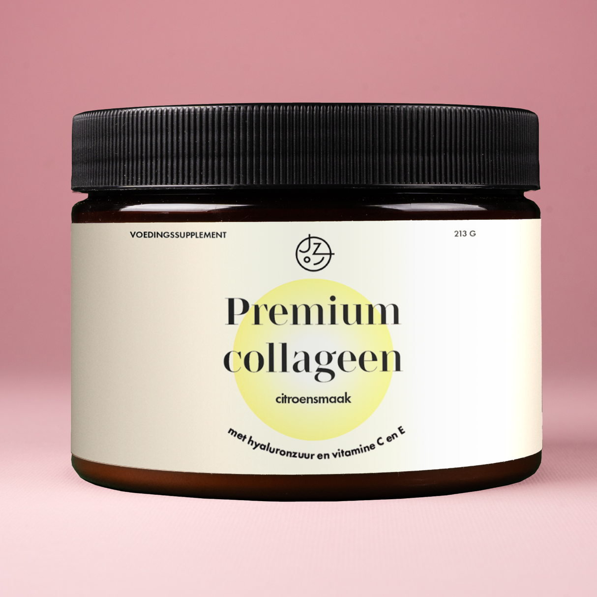 Premium collageen met hyaluronzuur en vitaminen C en E (citroensmaak)