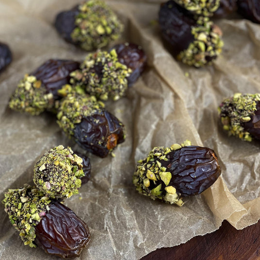 Dadels in chocolade