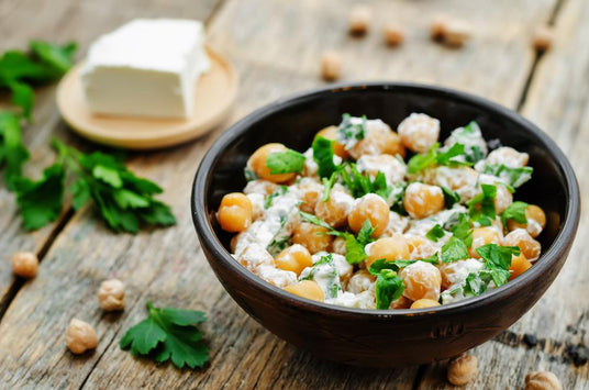 Snelle kikkererwtsalade