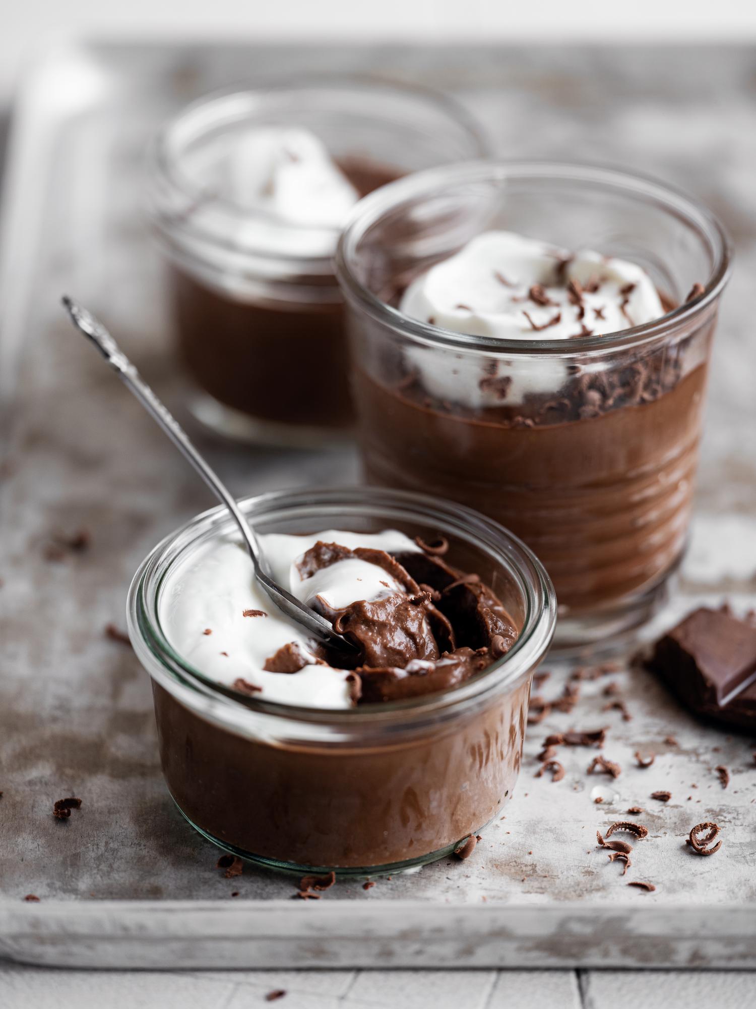 Banaan-chocolademousse