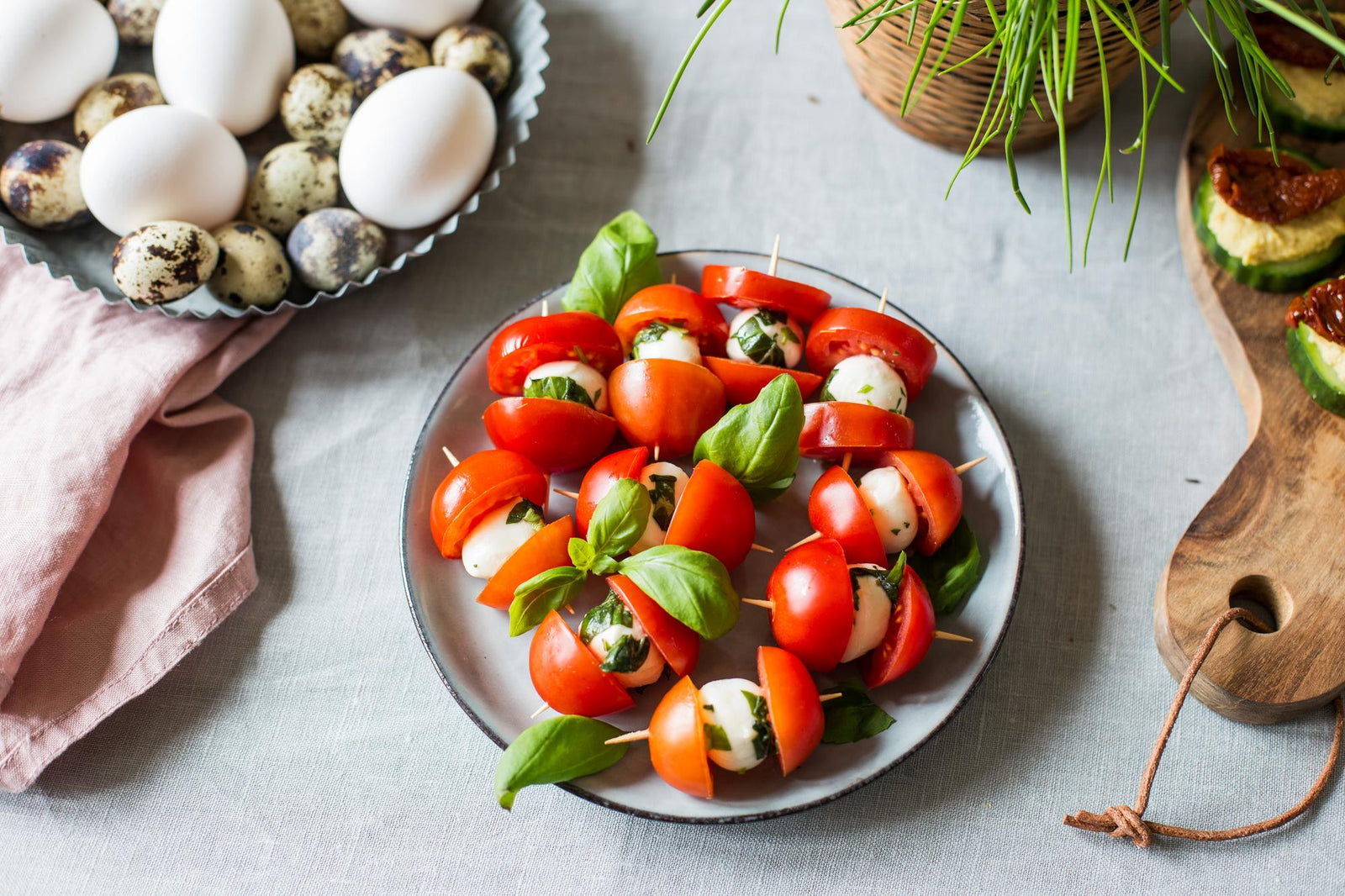 Caprese hapjes