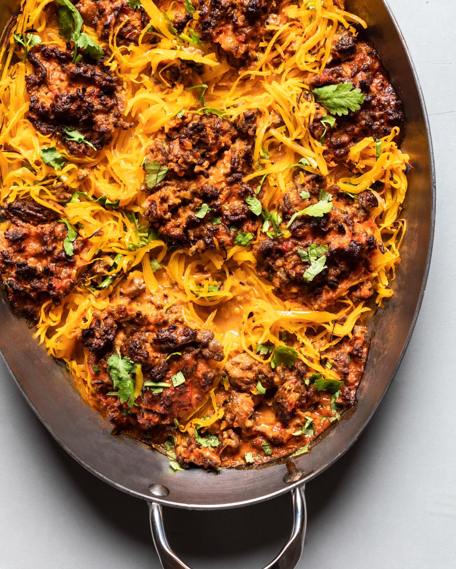 Casserole van butternutpompoen
