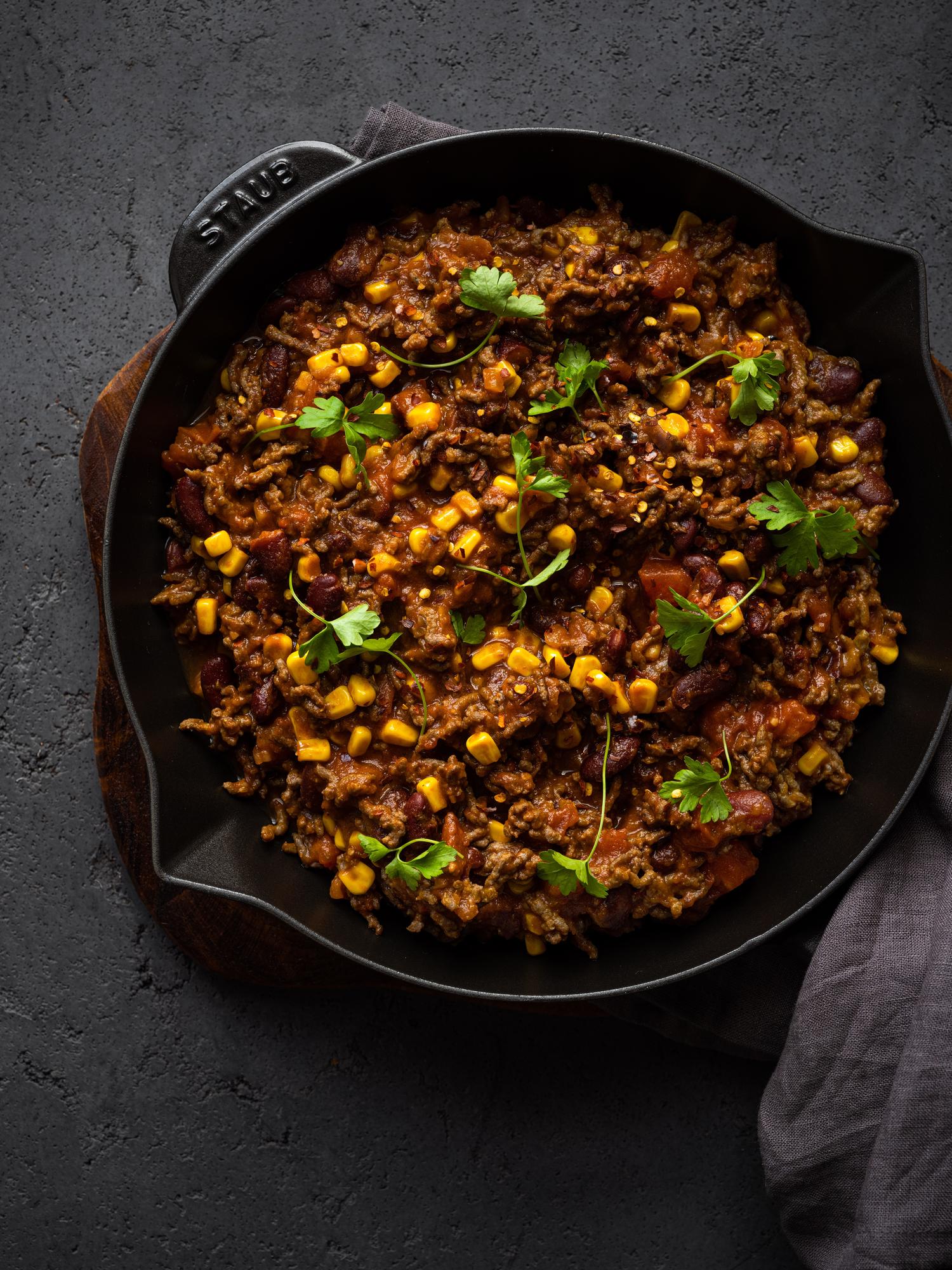 Chili con carne in 30 minuten