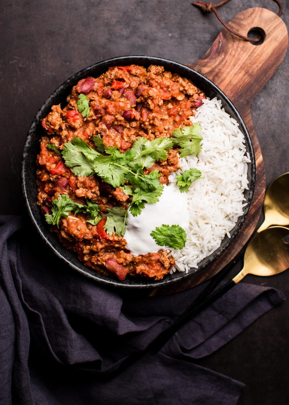 Chili con carne uit de voorraadkast
