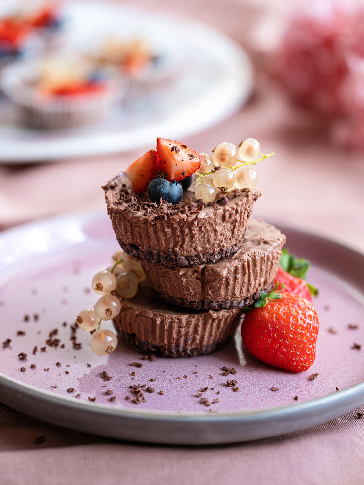 Chocolade minicakejes