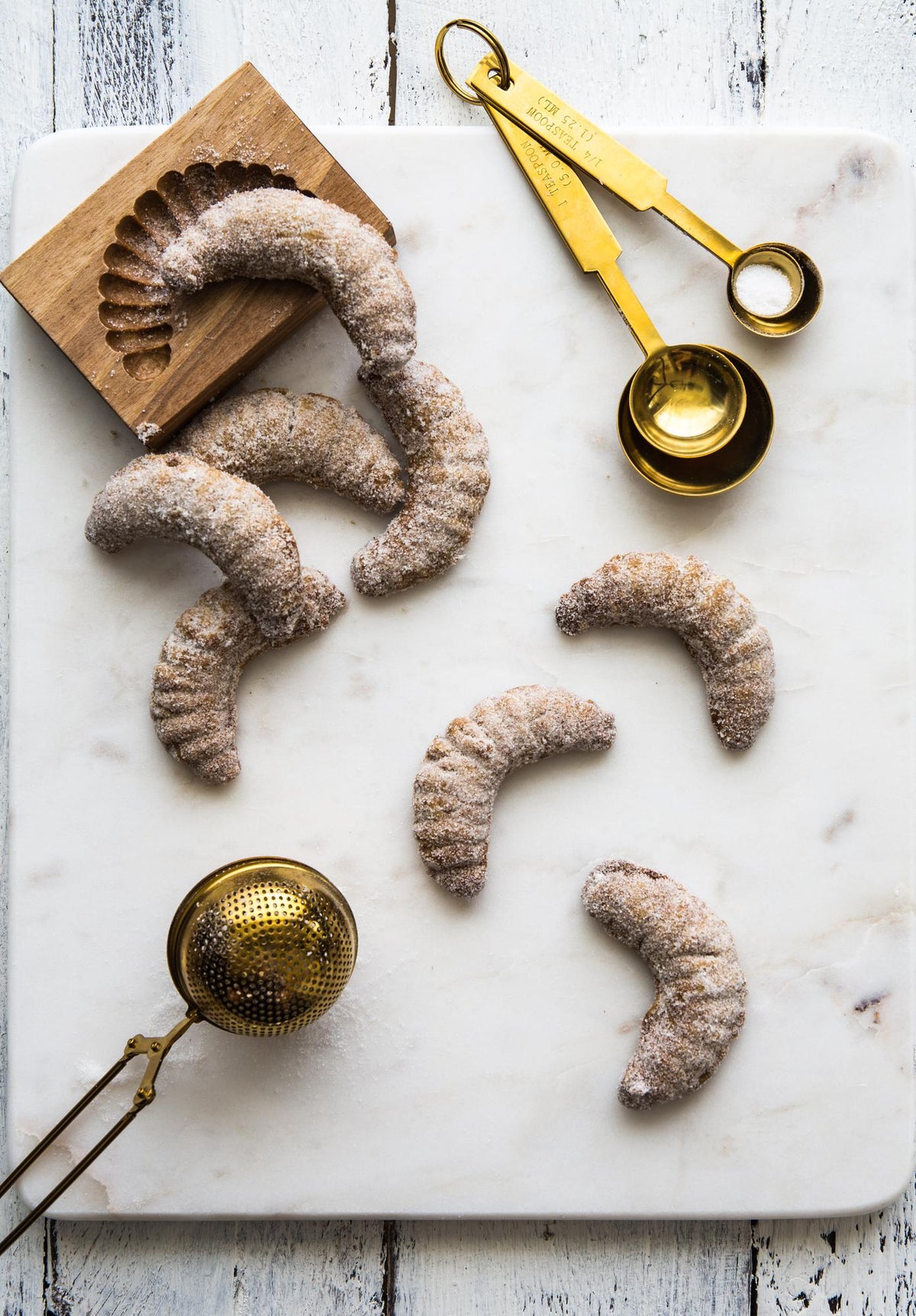 Spelt vanillehorentjes