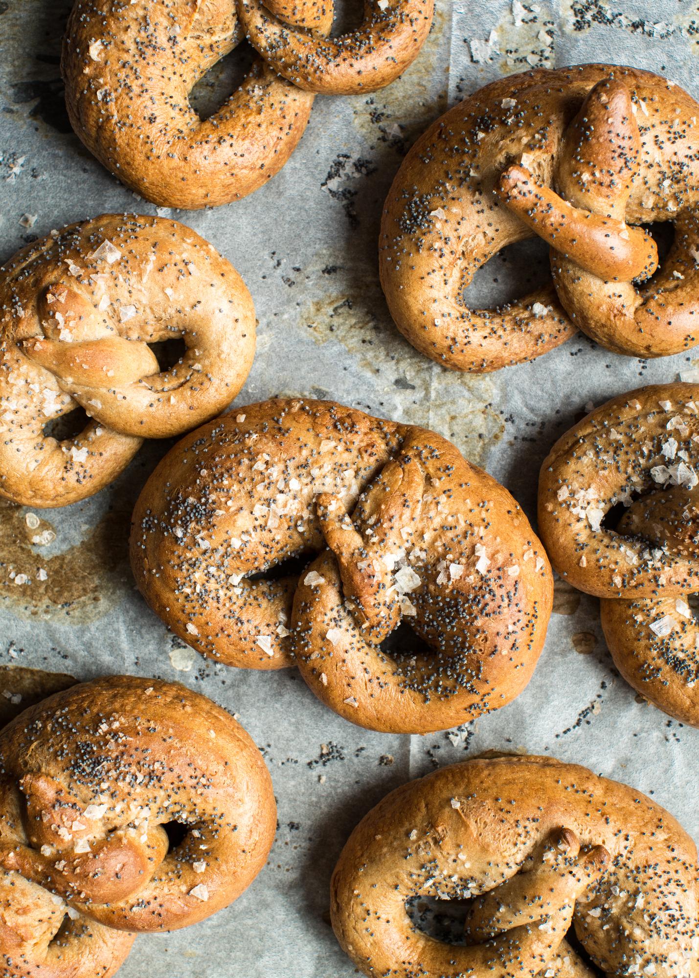 Speltpretzels