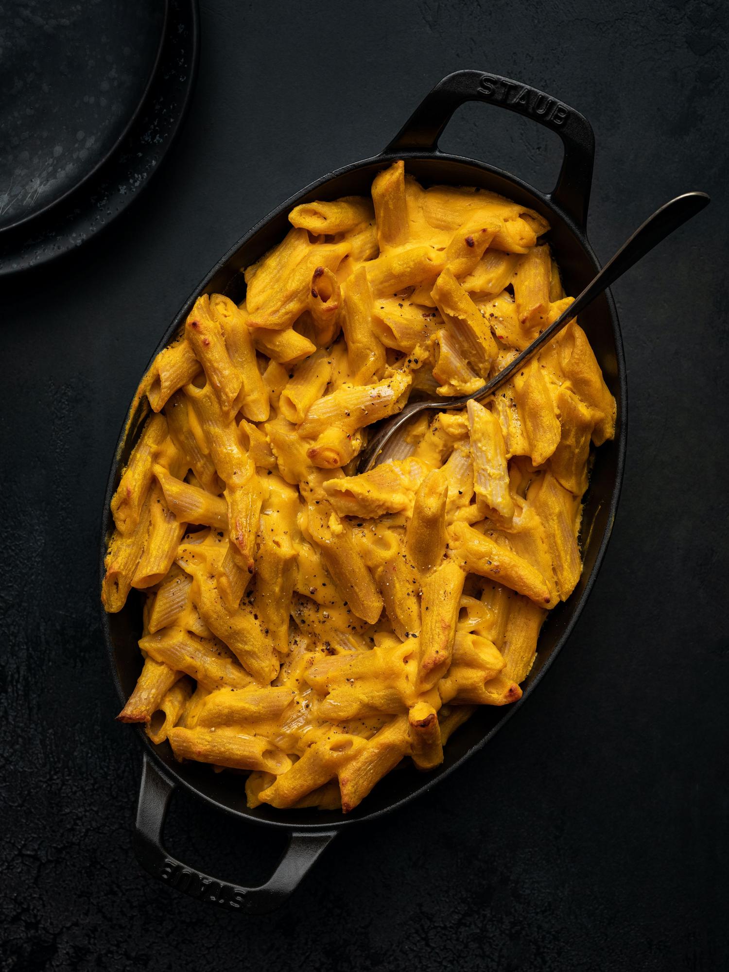 Pompoen mac 'n' cheese