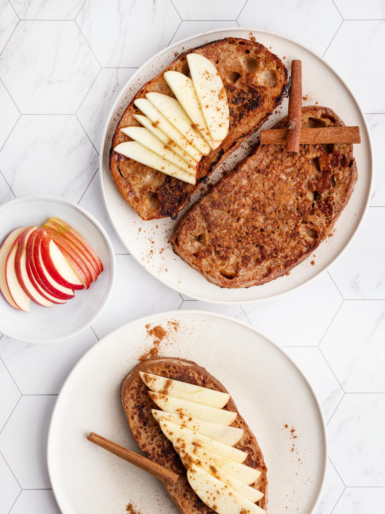 Franse toast met appels