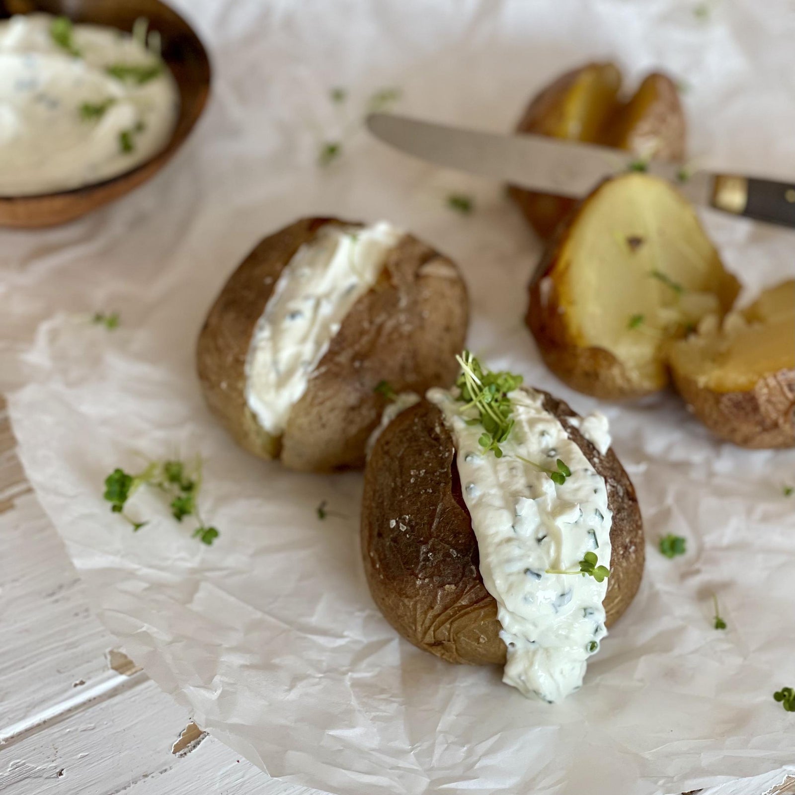 Gevulde aardappelen