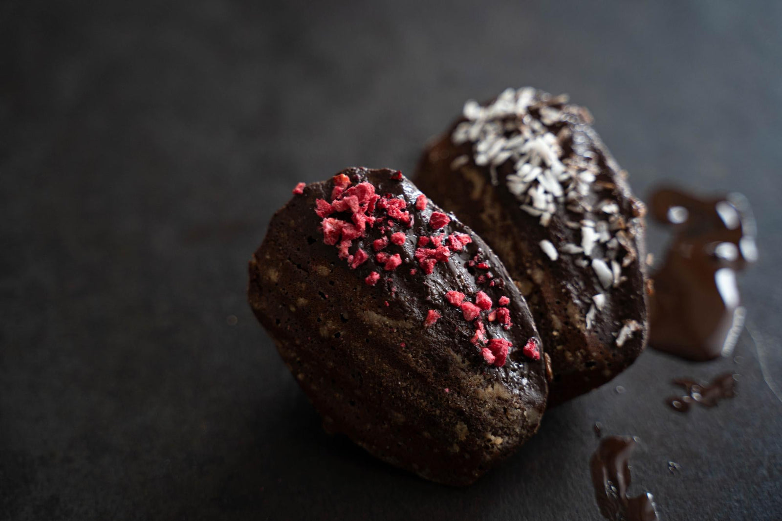 Glutenvrije cacao madeleines
