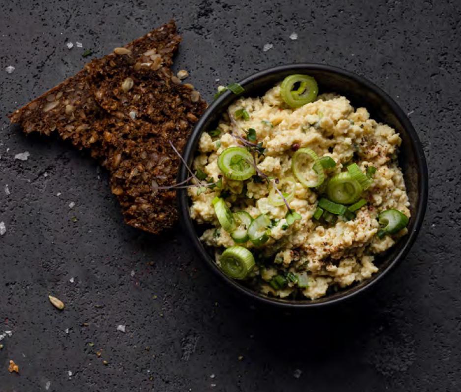 Gistspread met eieren