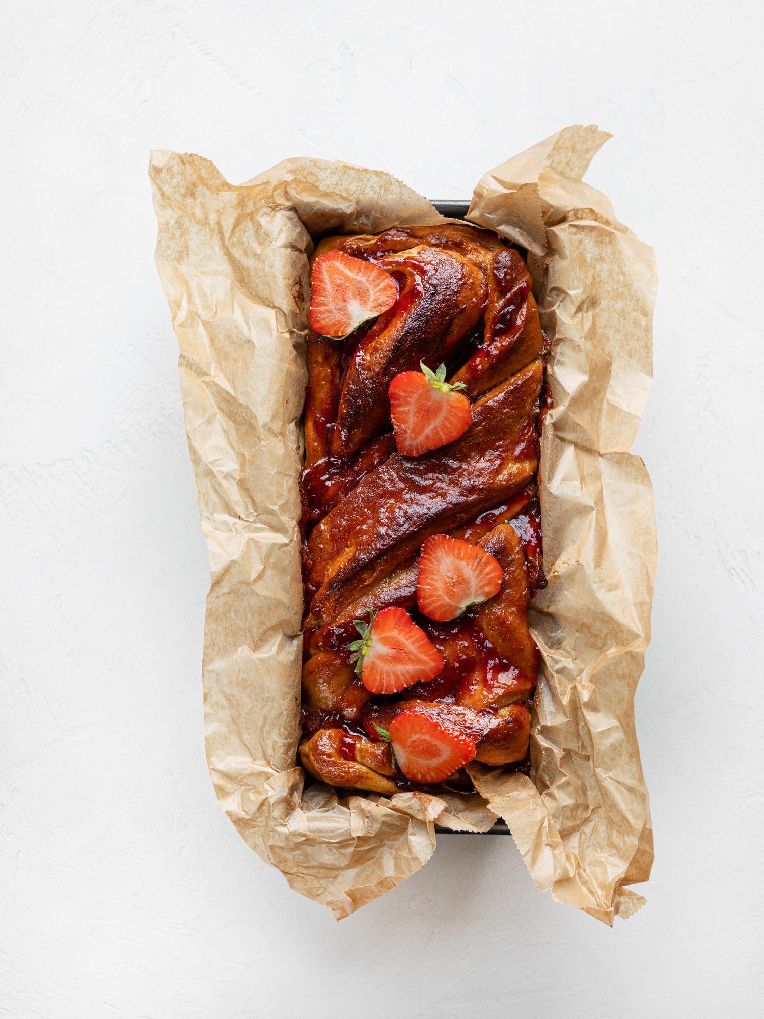 Aardbeien babka
