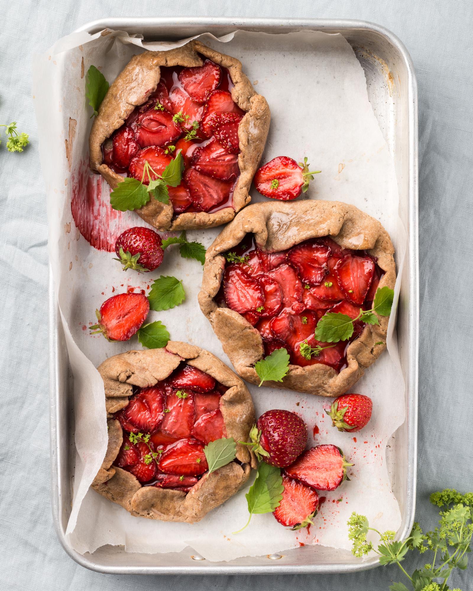 Aardbeiengalettes