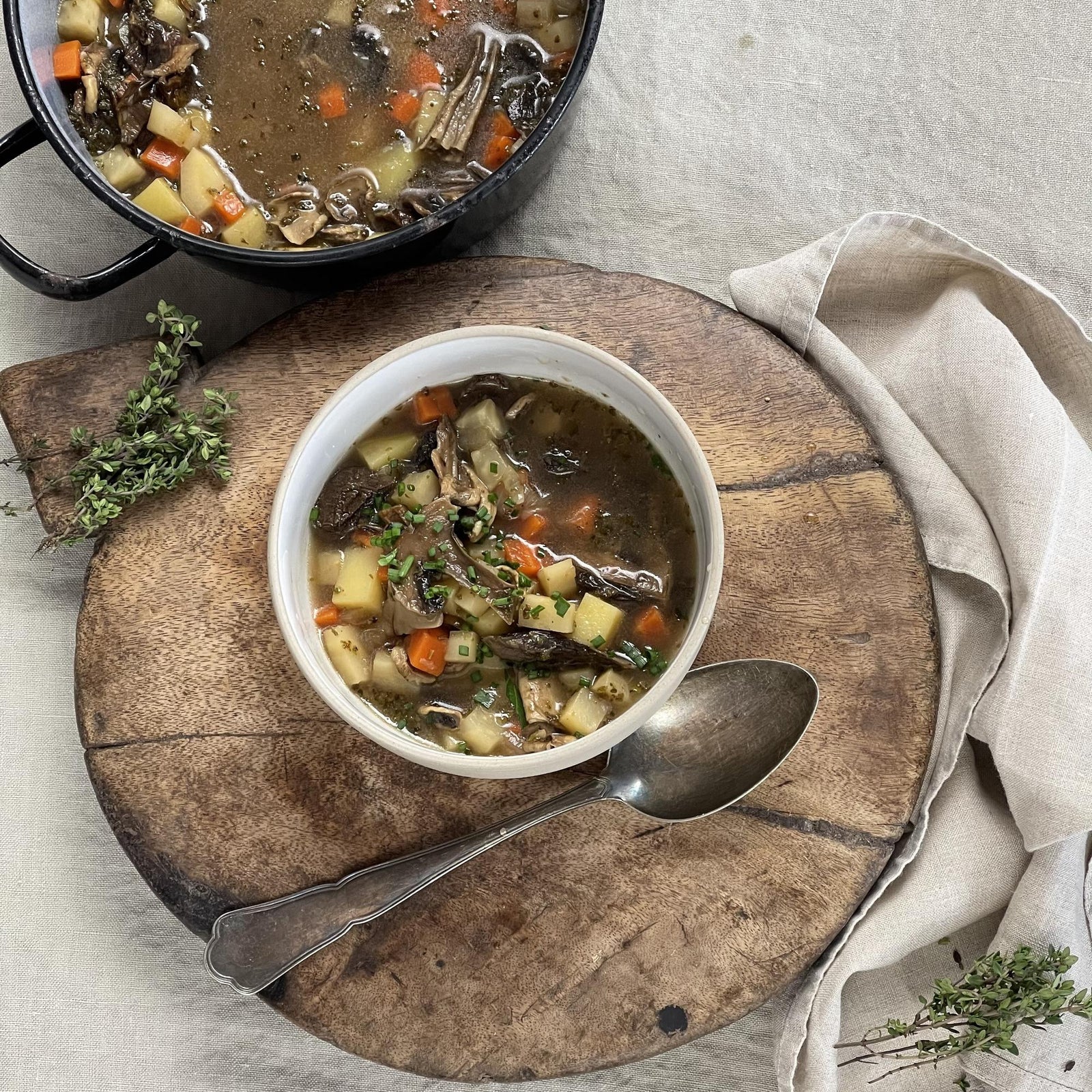 Aardappelsoep zoals van oma