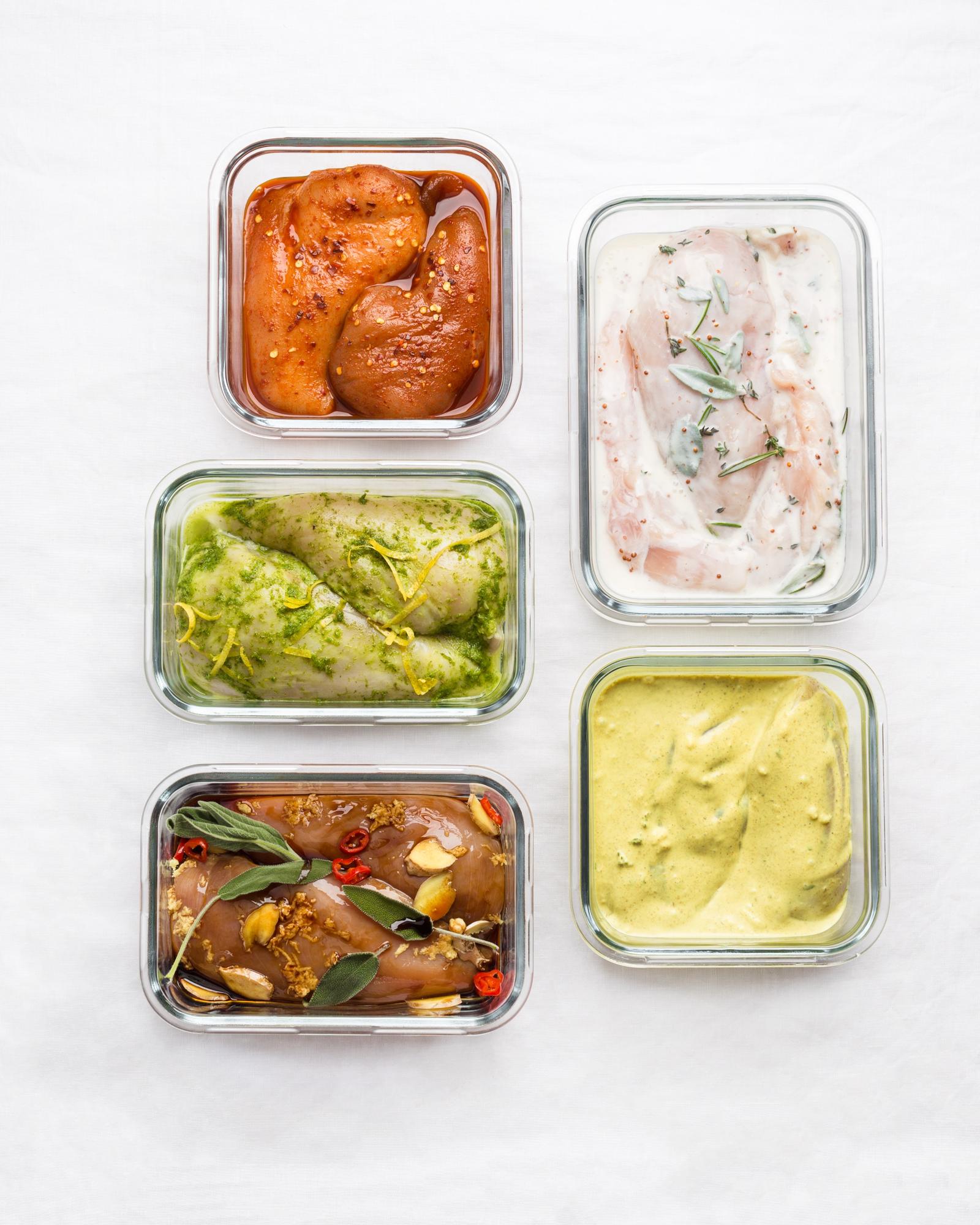 Kip in citroen-gembermarinade