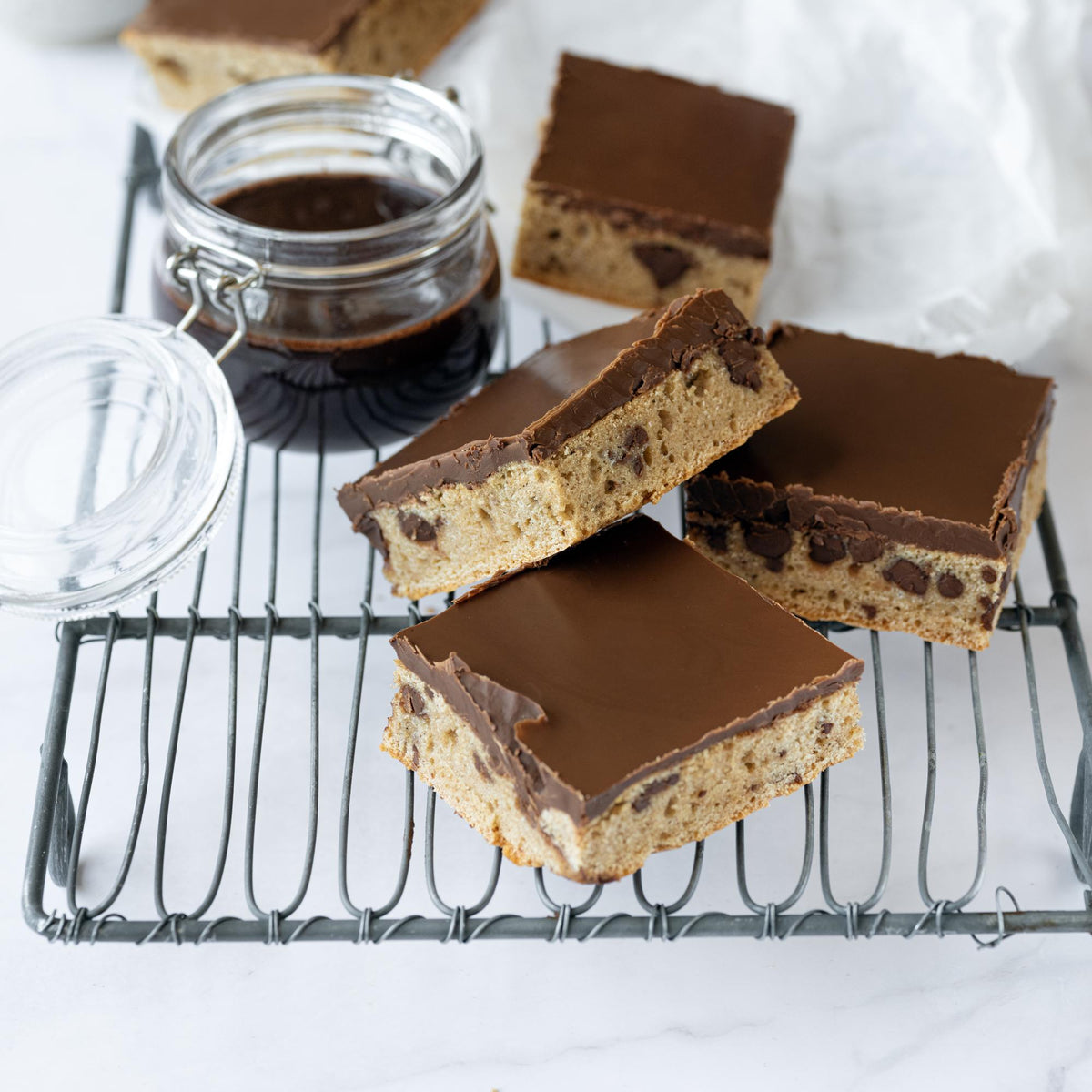 Limonadecake met chocolade