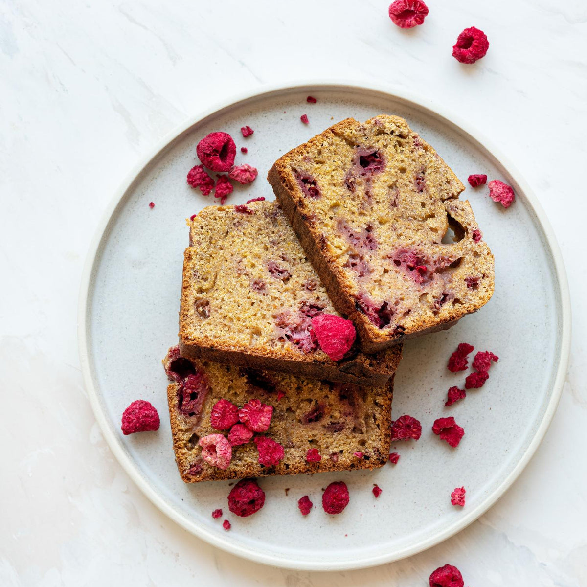 Frambozen-polentacake