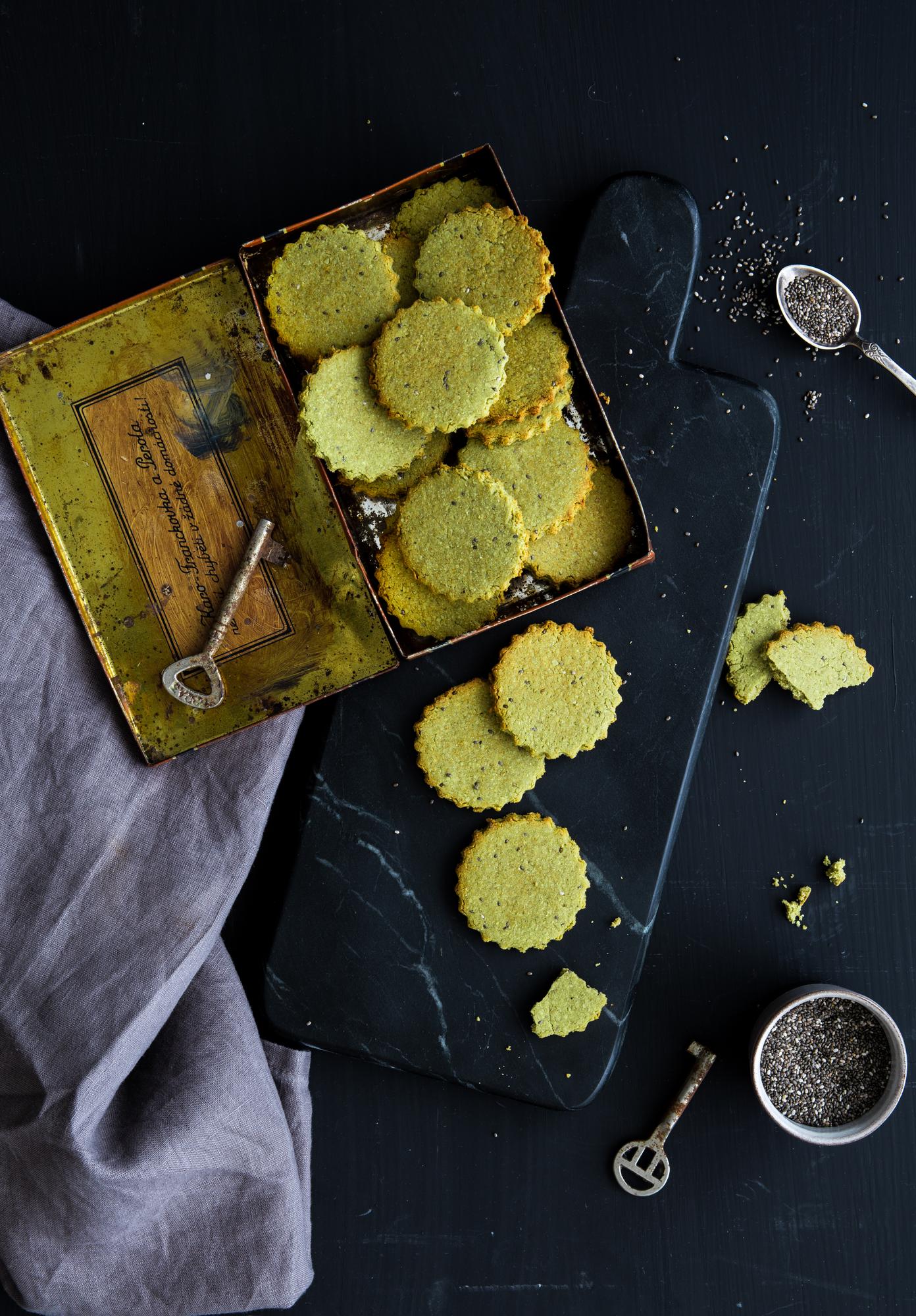 Matcha koekjes