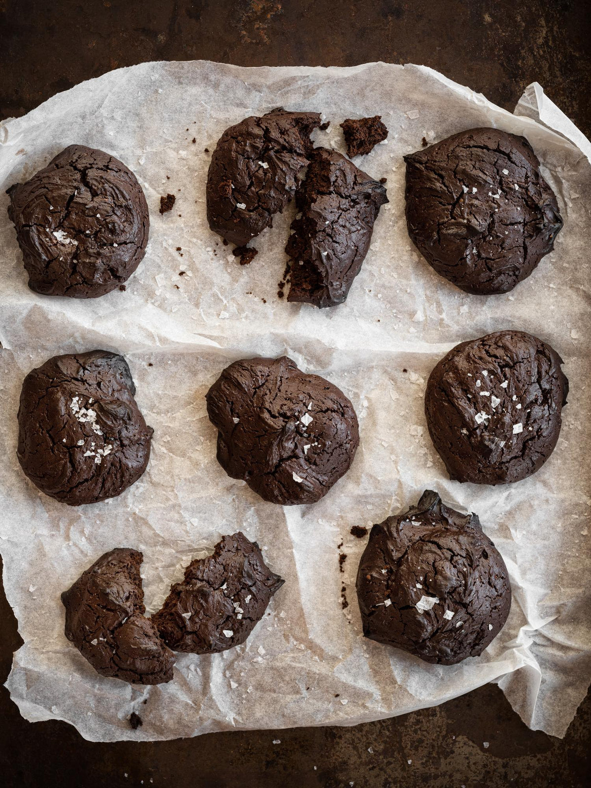 Chocoladekoekjes zonder meel
