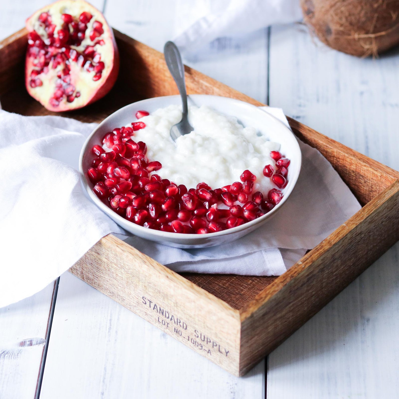 Melkrijst met kokosmelk