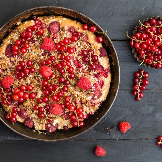 Fruitcake met aalbessen