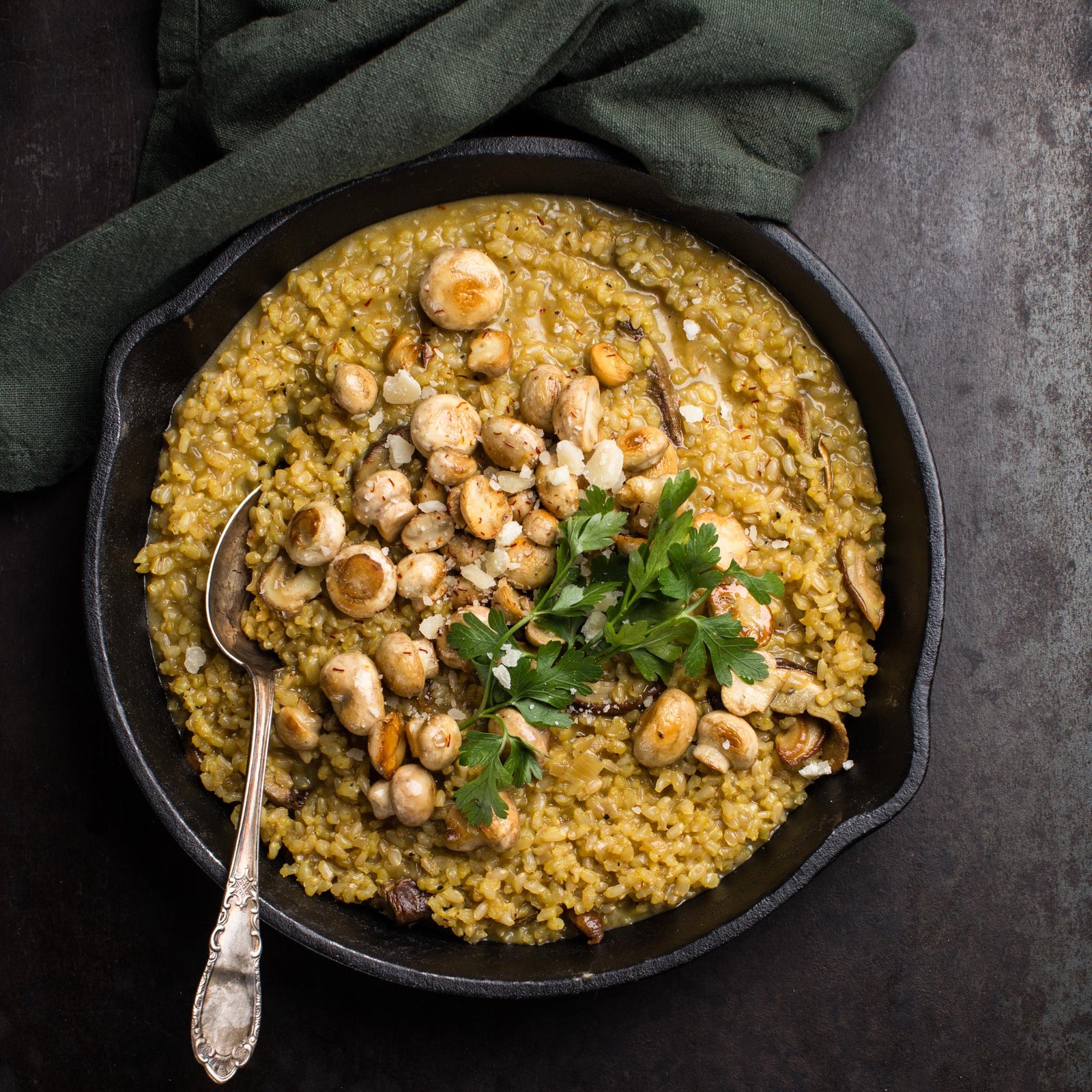 Saffraan risotto