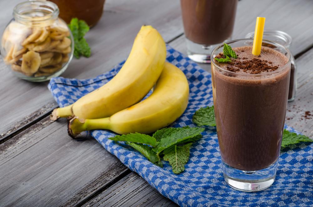 Chocolade cocktail met tofoe