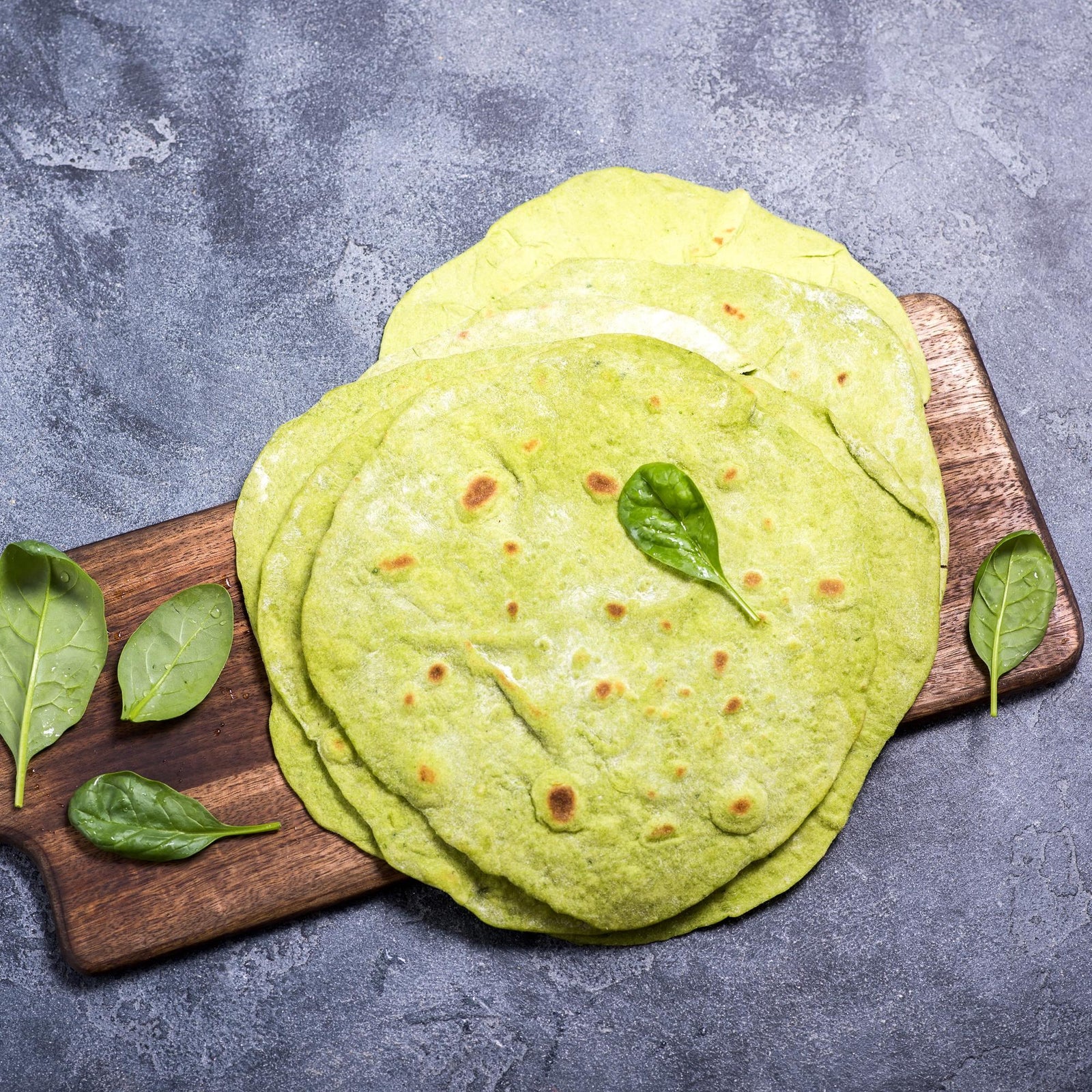 spinazie tortilla's