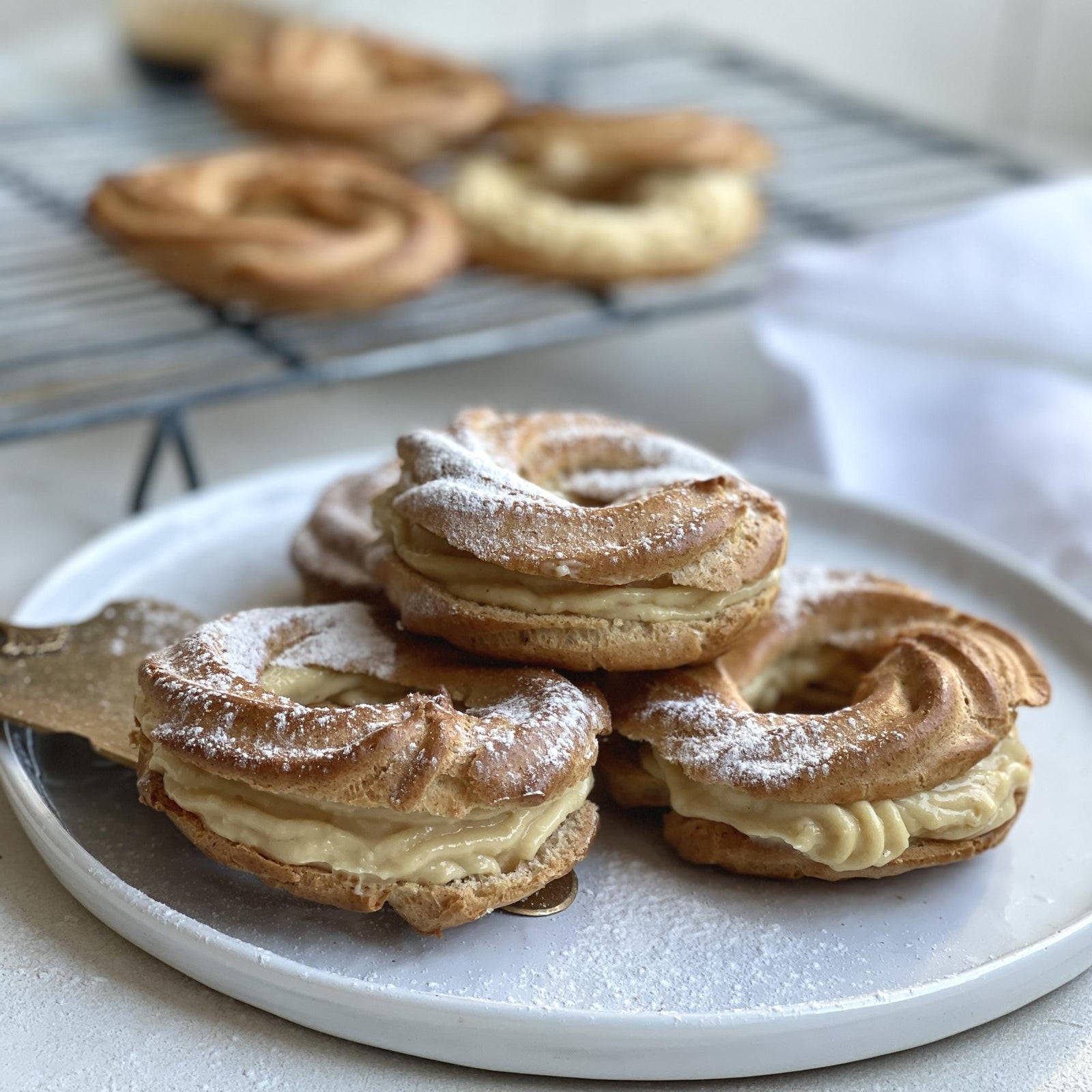 Soesjes met dooiercrème