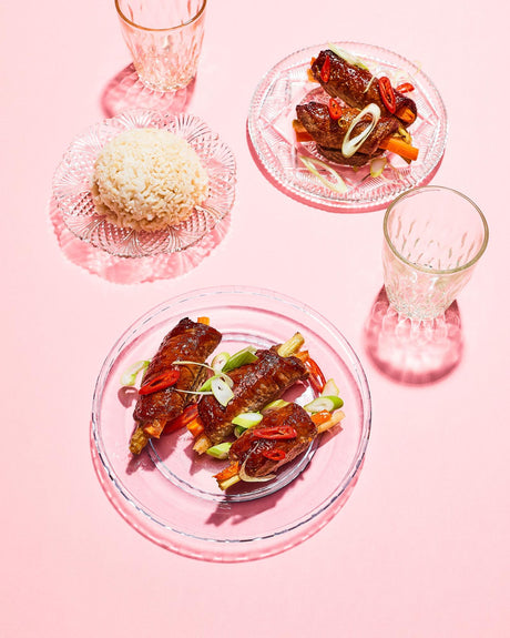 Teriyaki kalfsvleesrolletjes