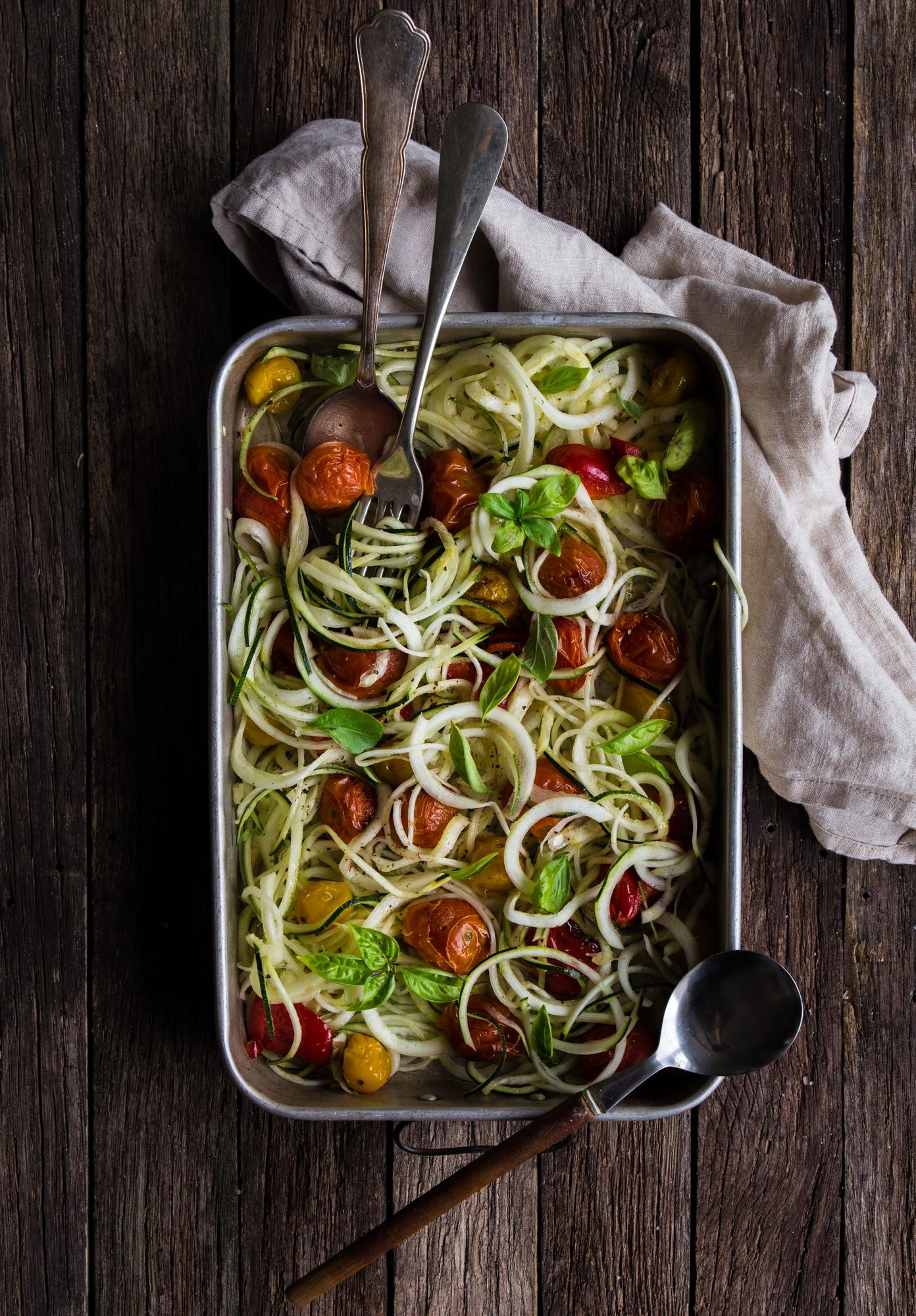 Courgettespaghetti