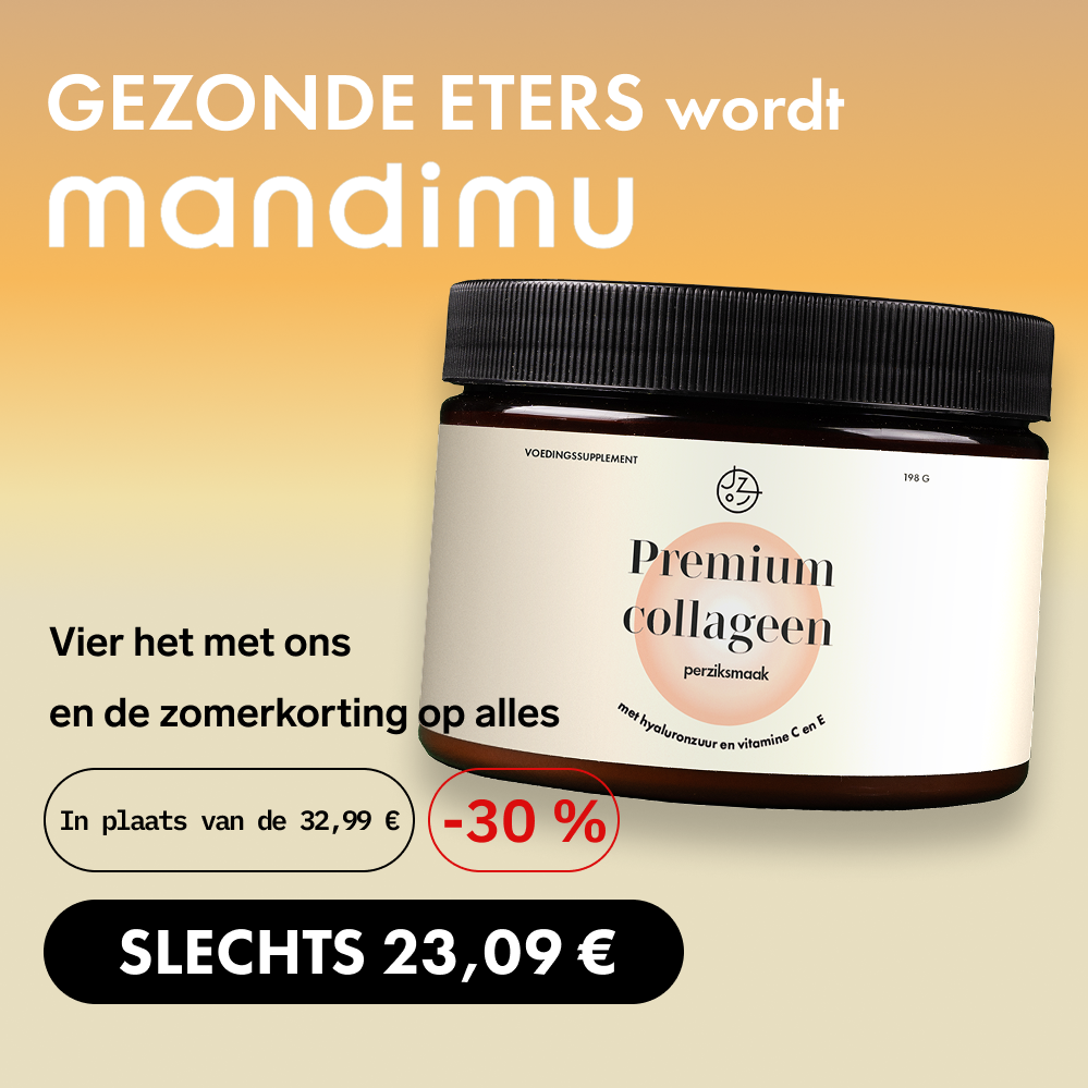 Premium collageen met hyaluronzuur en vitaminen C en E (perziksmaak)