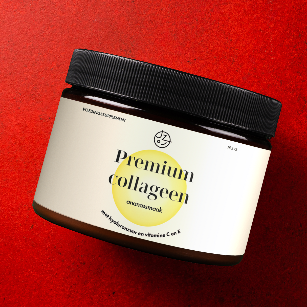 Premium collageen met hyaluronzuur en vitaminen C en E (ananassmaak)