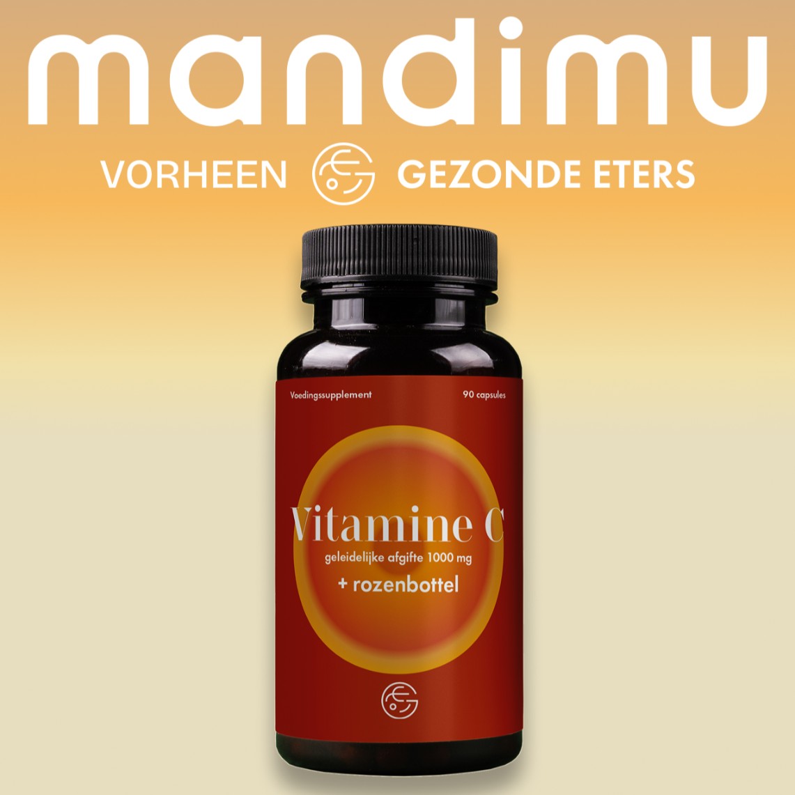 Vitamine C geleidelijke afgifte met rozenbottelextract