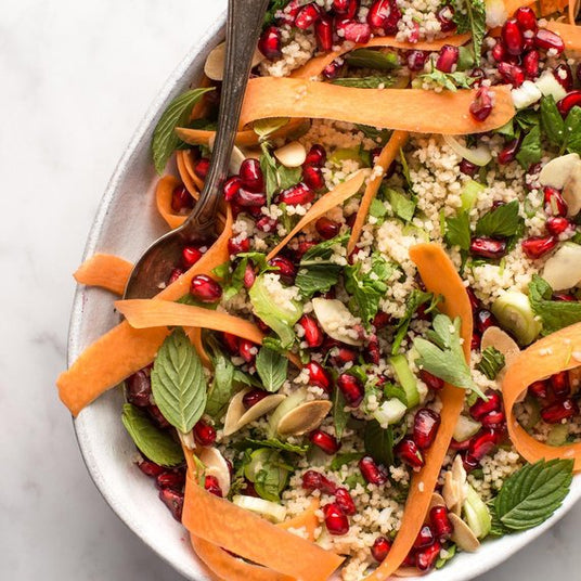 Couscous salade met granaatappel