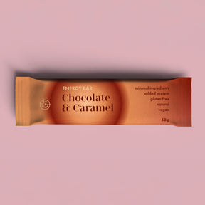 Energiereep: Chocolade en karamel