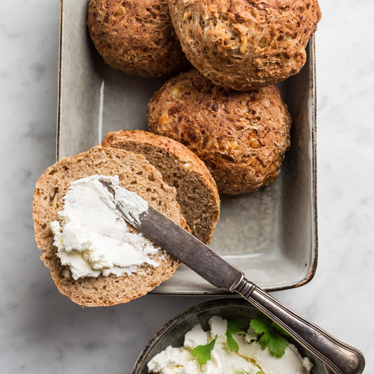 Hüttenkäse broodjes