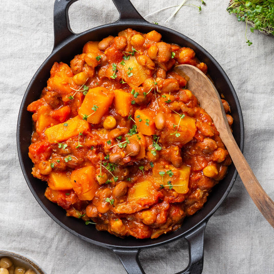 Pompoenmix met chili