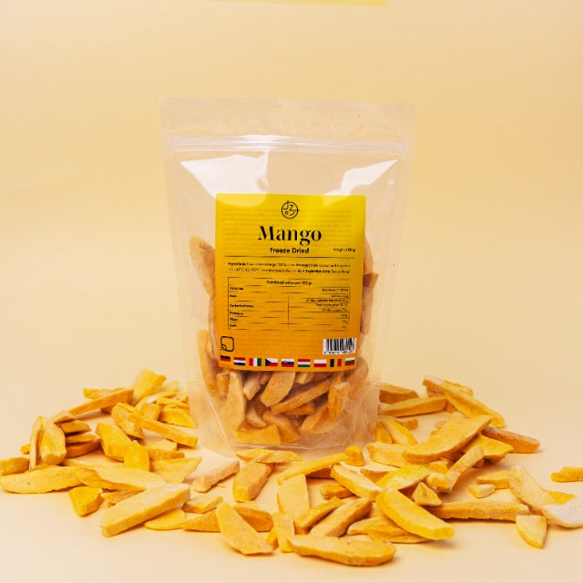 Gevriesdroogde mango 🥭 (verpakking van 100 g)