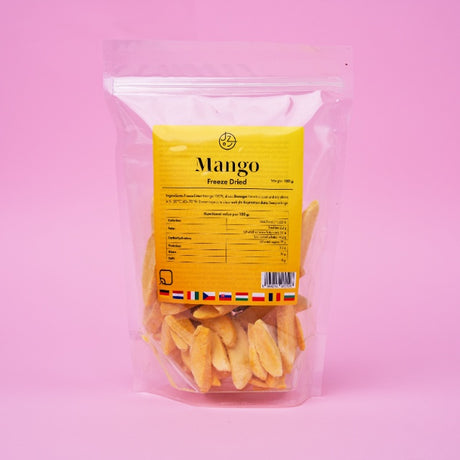 Gevriesdroogde mango 🥭 (verpakking van 100 g)