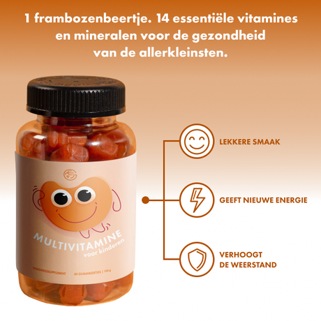 Multivitamine voor kinderen (gummibeertjes 🐻)