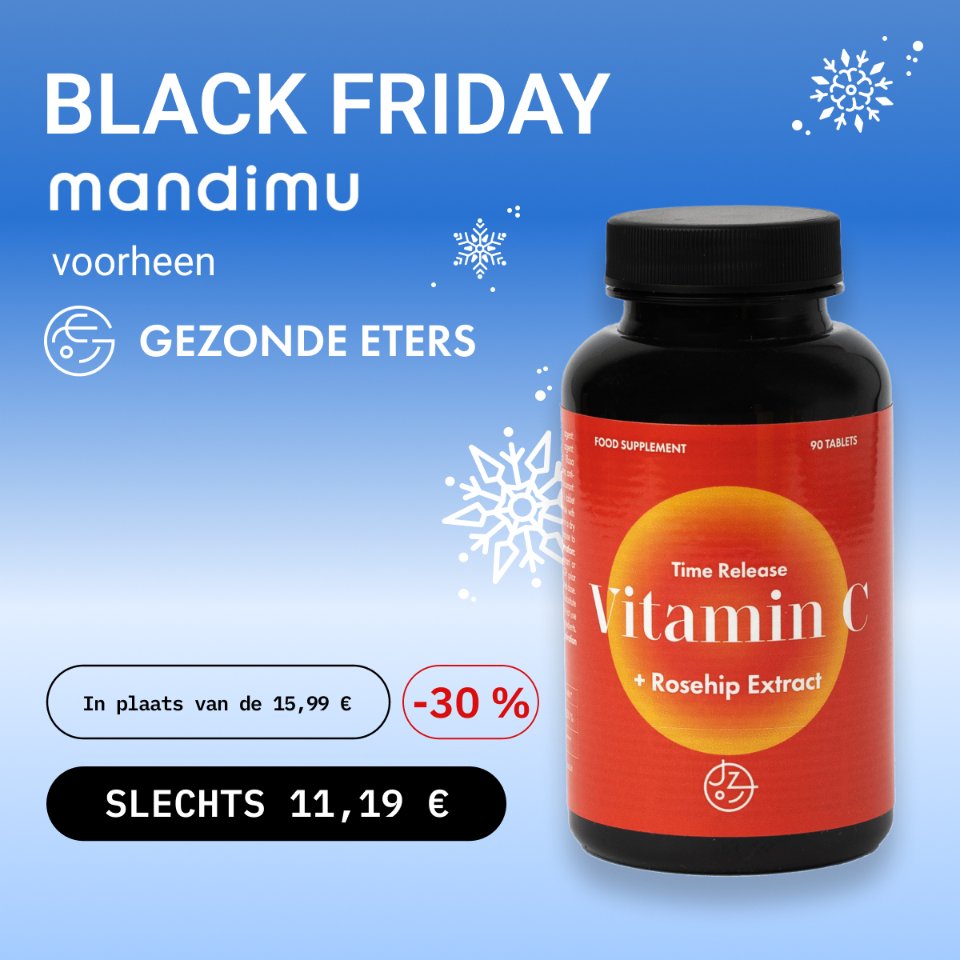 Vitamine C geleidelijke afgifte met rozenbottelextract