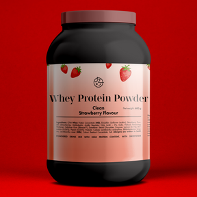 Weiproteïne met aardbeiensmaak 🍓