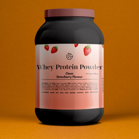 Weiproteïne met aardbeiensmaak 🍓